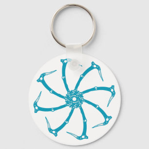 Ice Tool Spindle Keychain
