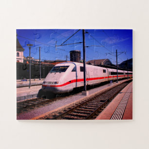 ICE train in Cologne Jigsaw Puzzle