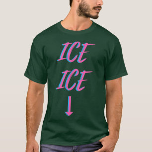 Ice Twice Baby Pregnancy Announcement  T-Shirt