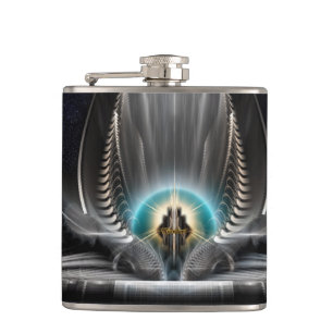 Ice Vision Of The Imperial View Flask