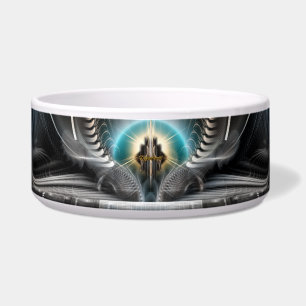 Ice Vision Of The Imperial View Pet Bowl