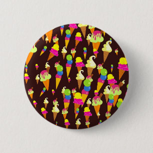 Ice Wallpaper 2 Inch Round Button