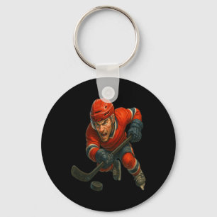 Ice Warrior Where Pion Meets The Frozen Byttlefiel Keychain