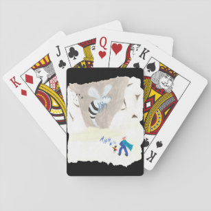 Ice Wasp Mountain Playing Cards