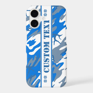 Ice Water Blue Camo w/ Custom Text