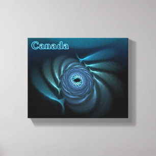 Ice Whales - Canada Canvas Print