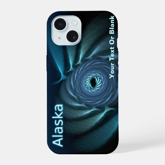 Ice Whales iPhone 15 Case (Back)