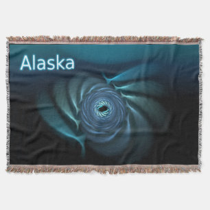 Ice Whales Throw Blanket