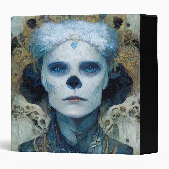 Ice Witch 3 Fantasy Sci-Fi Binder (Back/Spine)
