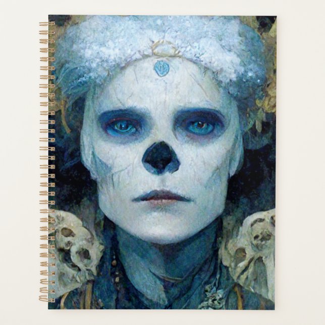 Ice Witch 3 Fantasy Sci-Fi Planner (Front)