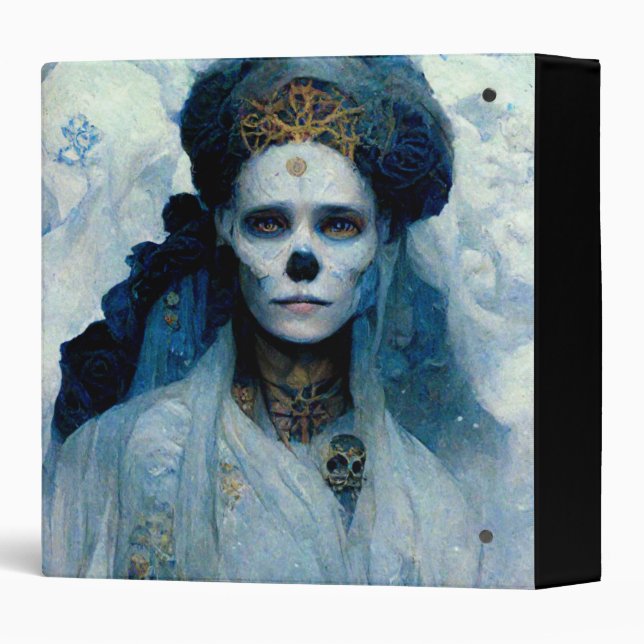 Ice Witch 4 Fantasy Sci-Fi Binder (Back/Spine)