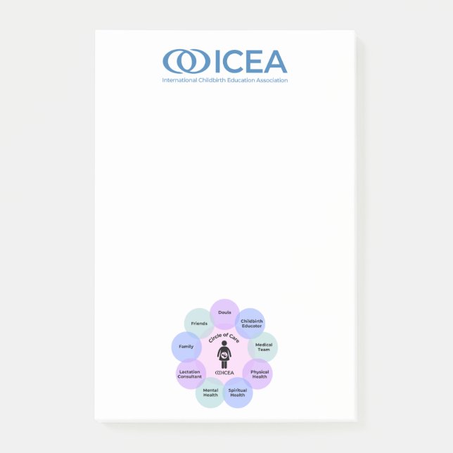 ICEA Circle of Care Note Pad (Front)