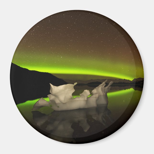 Iceberg Aurora Magnet (Front)