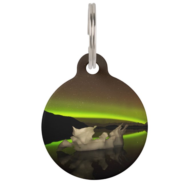 Iceberg Aurora Pet Tag (Front)