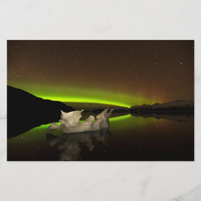 Iceberg Aurora Stationery (Front)