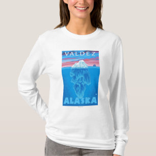Iceberg Cross-Section - Valdez, Alaska T-Shirt