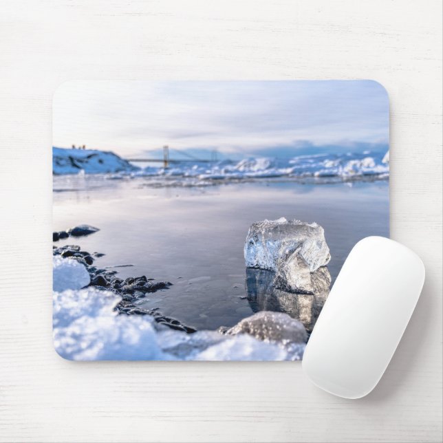 Iceberg Drifts to the Sea Mouse Pad (With Mouse)