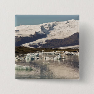 Iceberg formations 3 2 inch square button