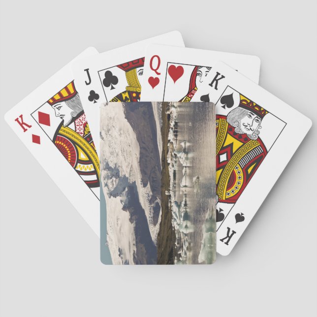 Iceberg formations playing cards (Back)