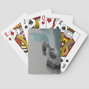 Iceberg formations playing cards
