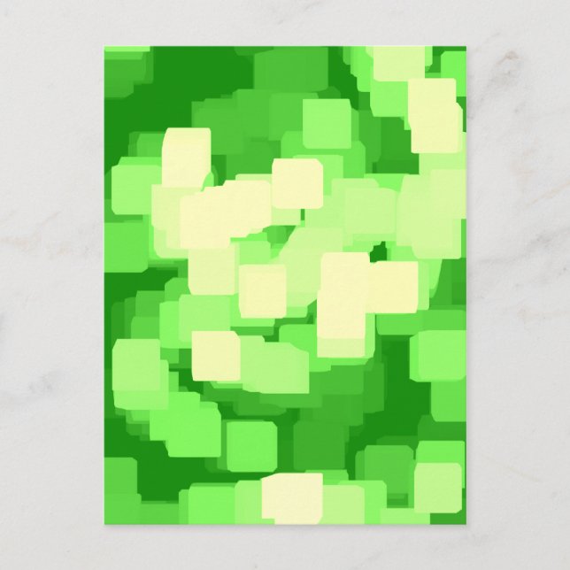 "Iceberg"  Geometric Art Postcard (Front)