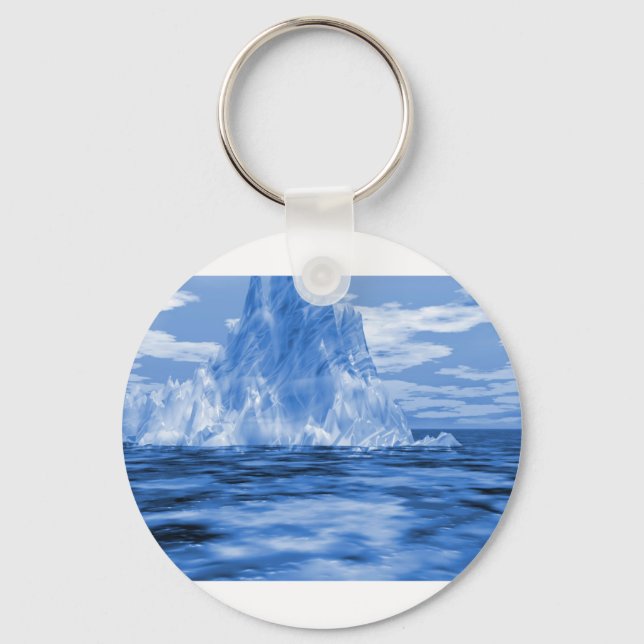 Iceberg Iceburg Keychain (Front)