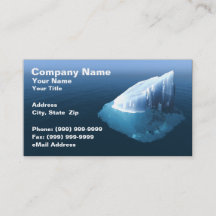 Iceberg in Clear Blue Water