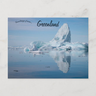 Iceberg in Ilulissat Greenland Postcard