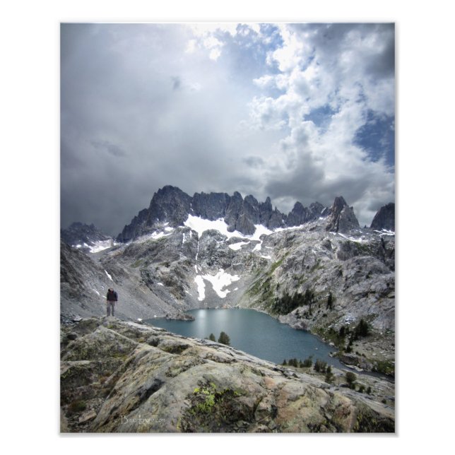 Iceberg Lake 2 - Ansel Adams Wilderness Photo Print (Front)