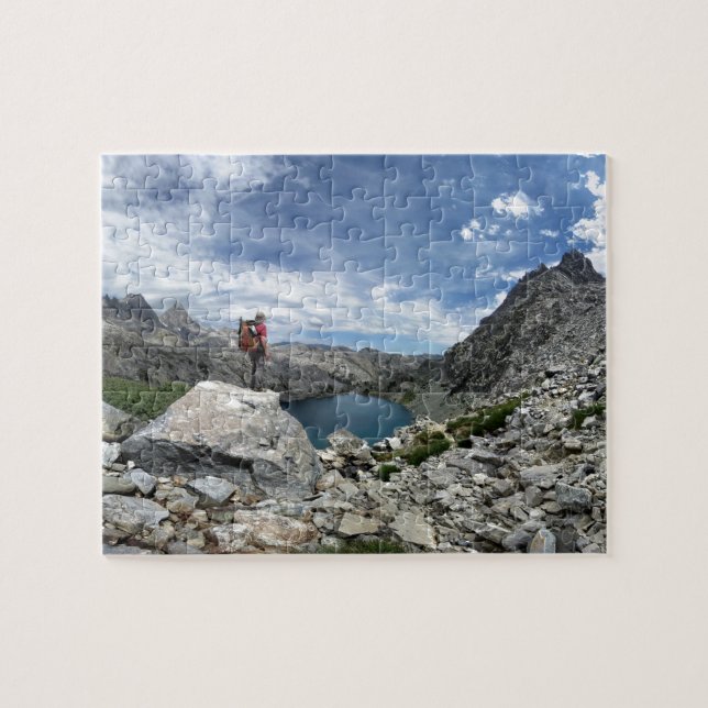 Iceberg Lake - Ansel Adams Wilderness - Sierra Jigsaw Puzzle (Horizontal)