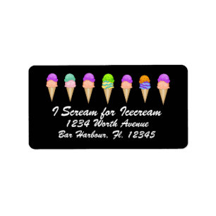 Icecream Label - SRF