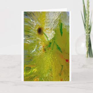 Iced Blossoms, Card