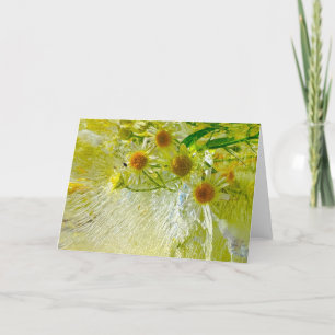 Iced Blossoms,  Card