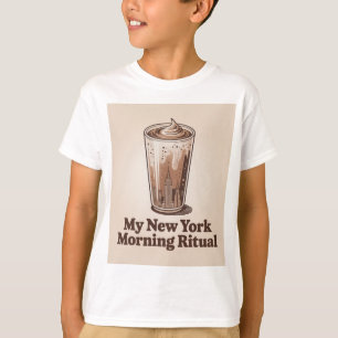 Iced Coffee & City Chaos New York City T-Shirt