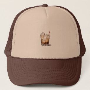 Iced Coffee Cocktail Trucker Hat