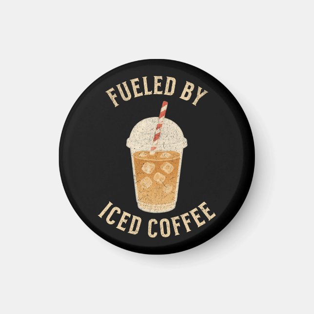 Iced Coffee Magnet (Front)