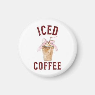 Iced Coffee Magnet