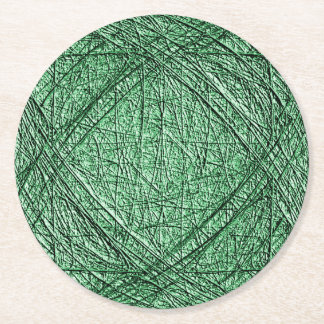 Iced Green Round or Square Coasters set of 6