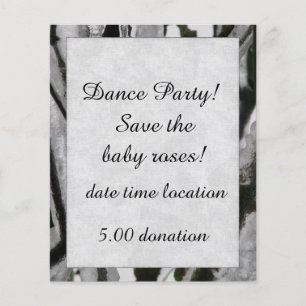 Iced Rose Branches Flyer