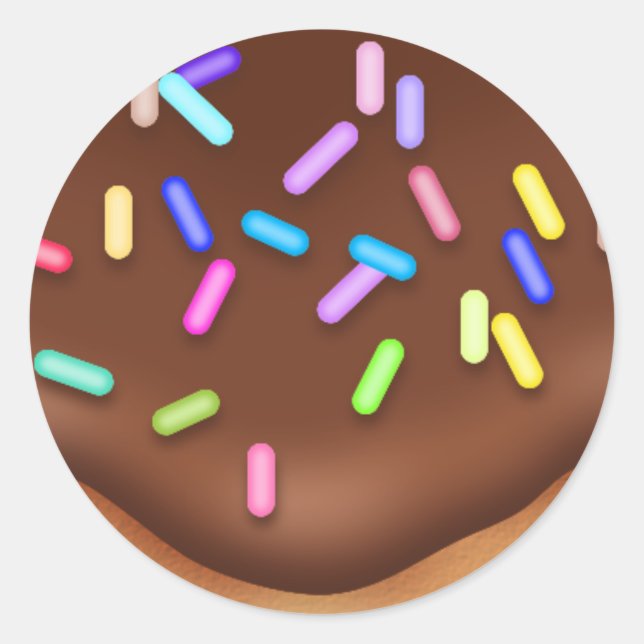 Iced Sprinkle Cookie Food sticker (Front)