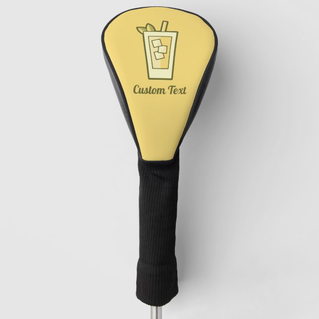 Iced Tea Golf Head Cover (Front)