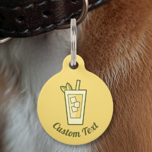 Iced Tea Pet Tag