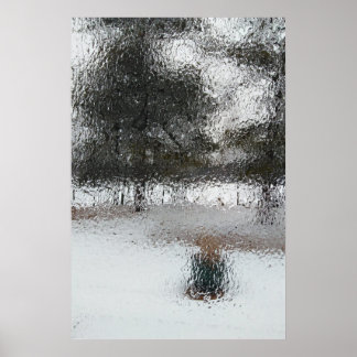 Iced Window Print, Value Poster Paper (Matte)