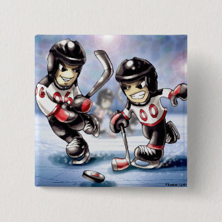 icehockey 2 inch square button