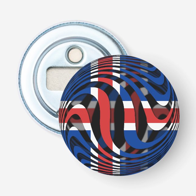 Iceland #1 bottle opener (Front)