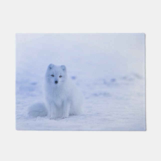 Iceland Arctic Fox Doormat (Front)