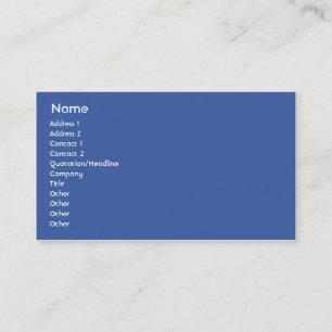 Iceland - Business Card