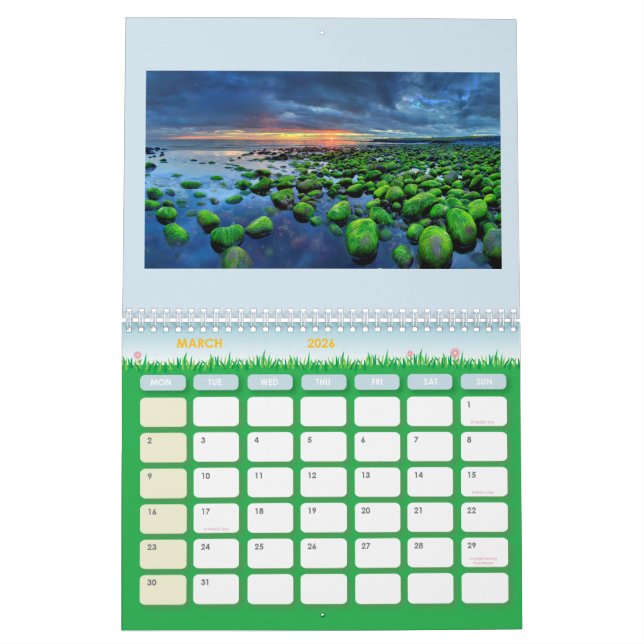 Iceland Calendar 2018 (Mar 2026)