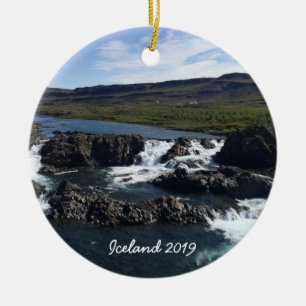 Iceland - ceramic ornament