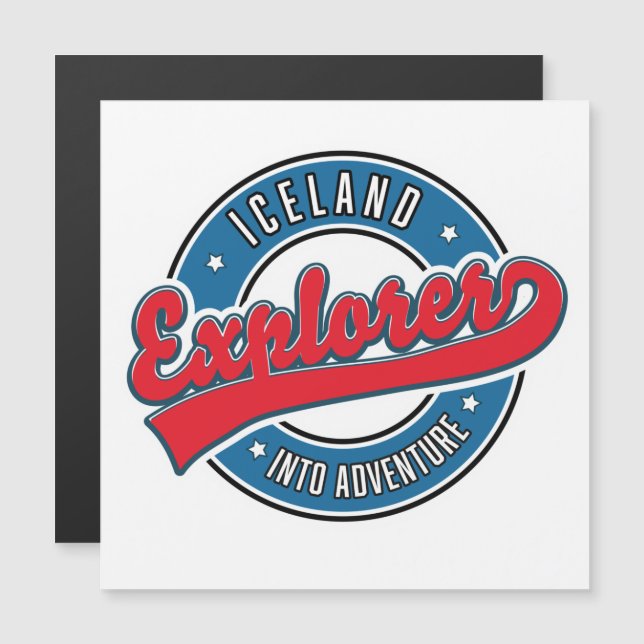 Iceland explorer into adventure (Front/Back)